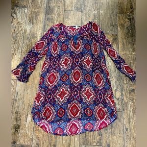 Billabong boho paisley tunic size small